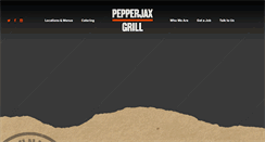 Desktop Screenshot of pepperjaxgrill.com
